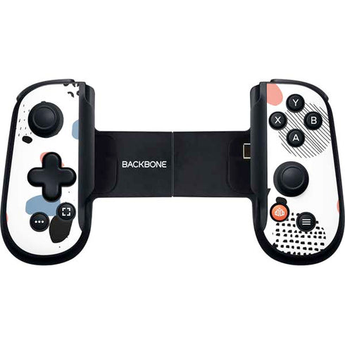 Patterned Dots Backbone One for iPhone Game Controller Skin